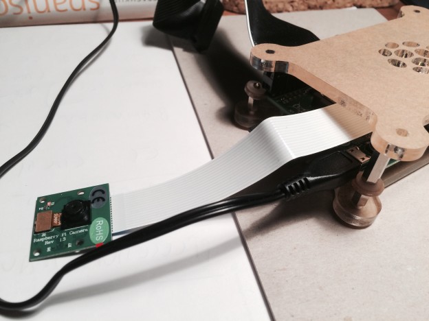 Kamera am Raspberry Pi (Modell B)